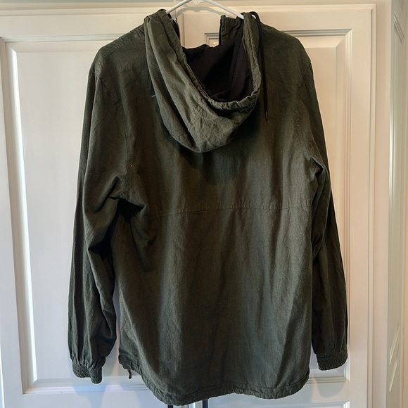 Men’s/ Unisex Quarter Zip Hoodie Jacket - Picture 2 of 3